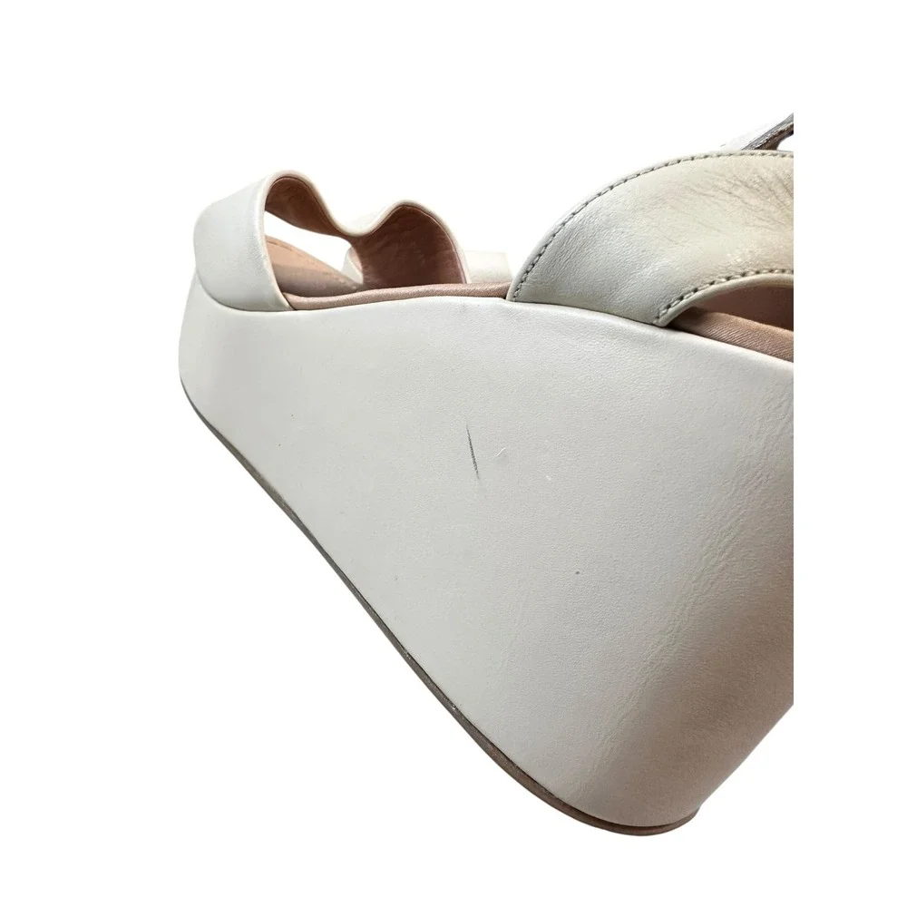 Rachel‎ Comey women's Juno bone Platform Wedge Size 10 $450